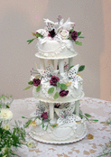 G&acirc;teau fleuri pour une c&eacute;l&eacute;bration unique